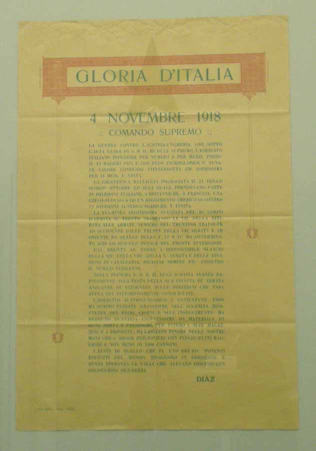Bollettino della Vittoria (stampa) - ambito Italia centro-settentrionale (prima metà sec. XX)