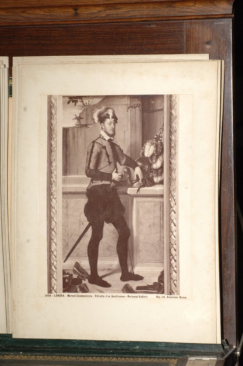 Ritratto di gentiluomo (stampa) - ambito italiano (?) (sec. XIX)