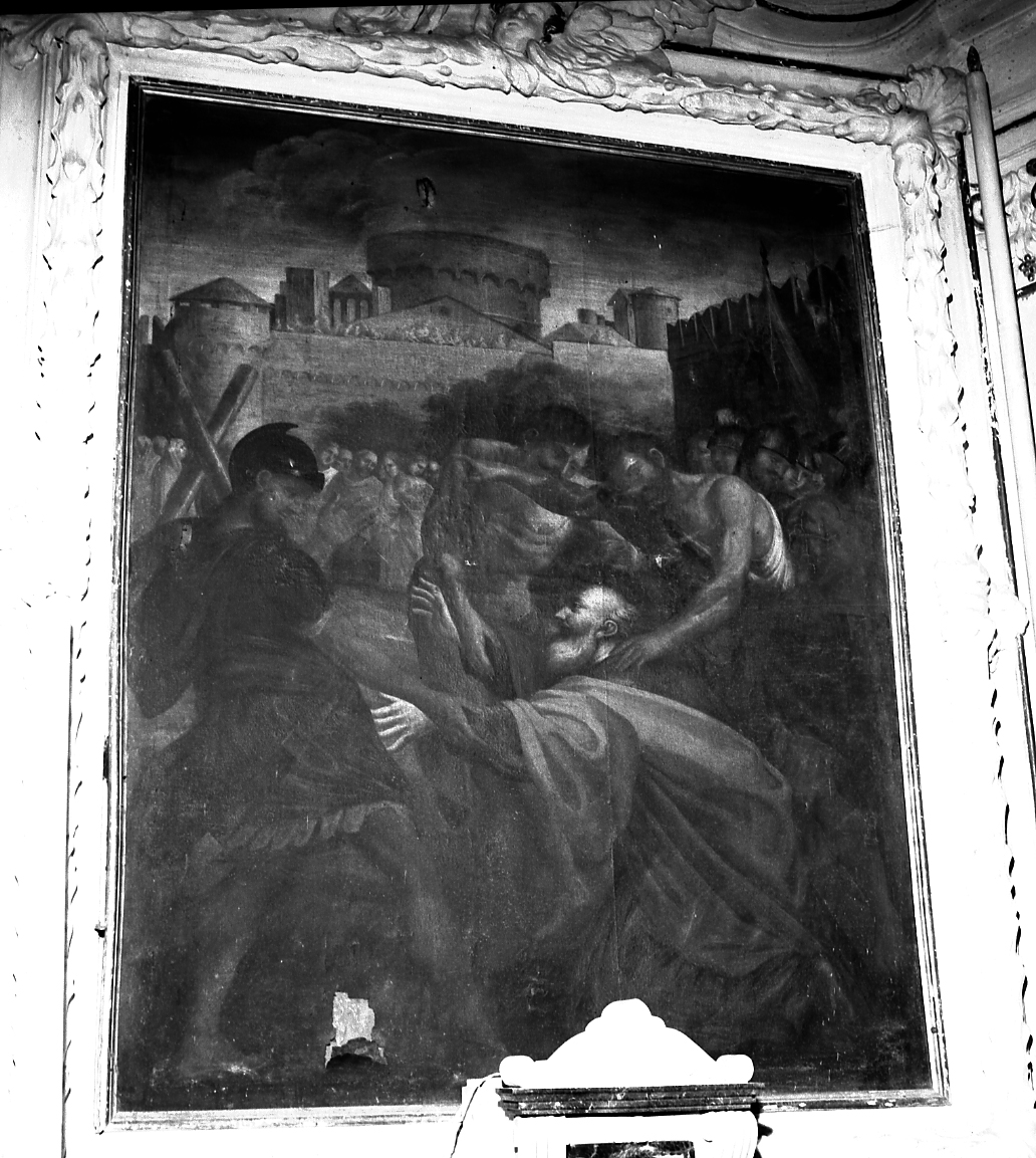 Martirio di Sant'Andrea, Martirio di Sant'Andrea (dipinto) - ambito piacentino (fine sec. XVII)