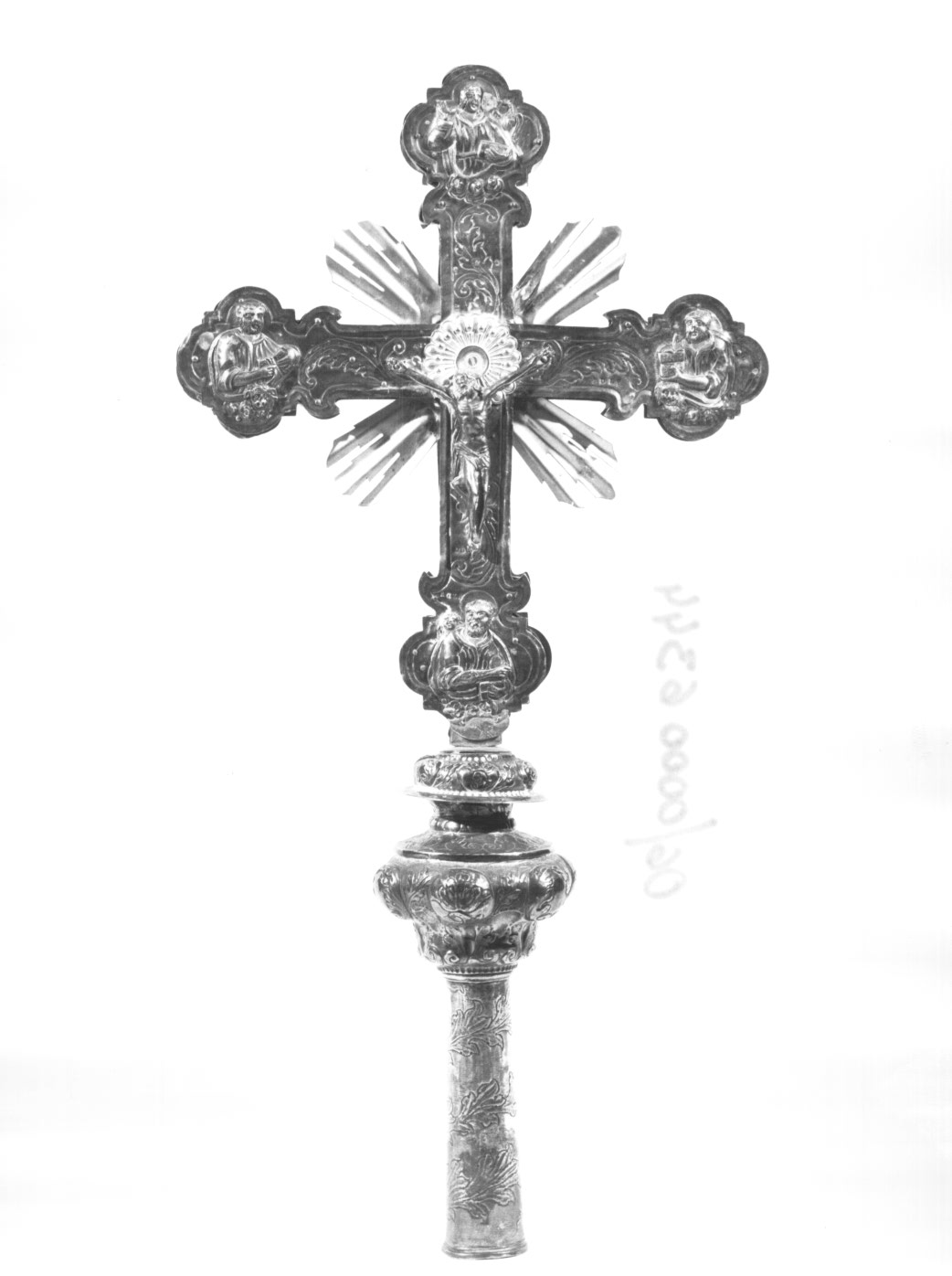croce processionale - ambito austriaco (sec. XIX)