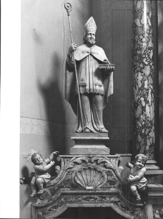 Sant'Ulderico (statua) - ambito veneto, ambito austriaco (sec. XVIII)