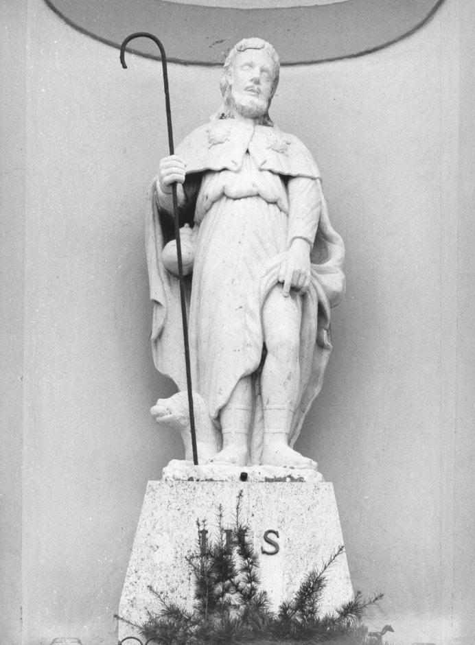 San Rocco (statua) - ambito veneto (seconda metà sec. XVIII)