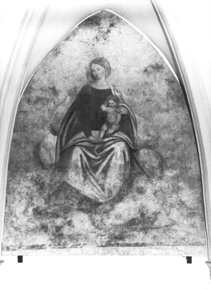Madonna con Bambino (dipinto) - ambito Italia nord-orientale (seconda metà sec. XVI)
