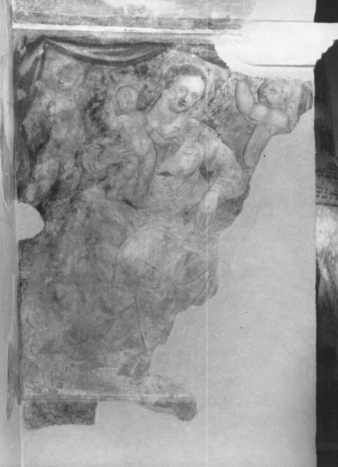 Madonna con bambino (dipinto) - ambito Italia nord-orientale (sec. XVI)