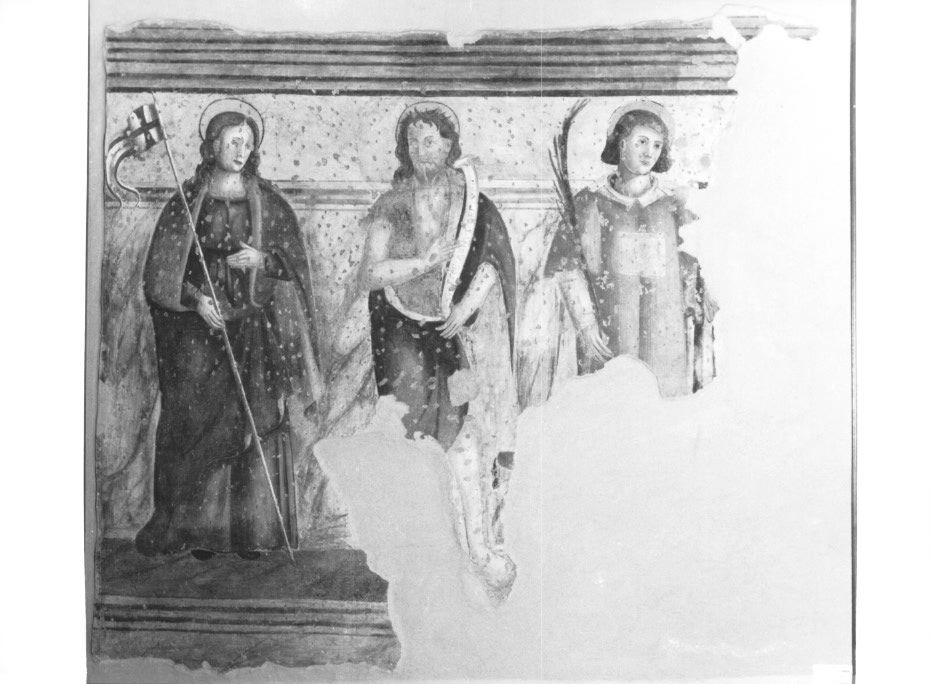 San Giovanni Battista tra Santi (dipinto) - ambito Italia nord-orientale (sec. XVI)