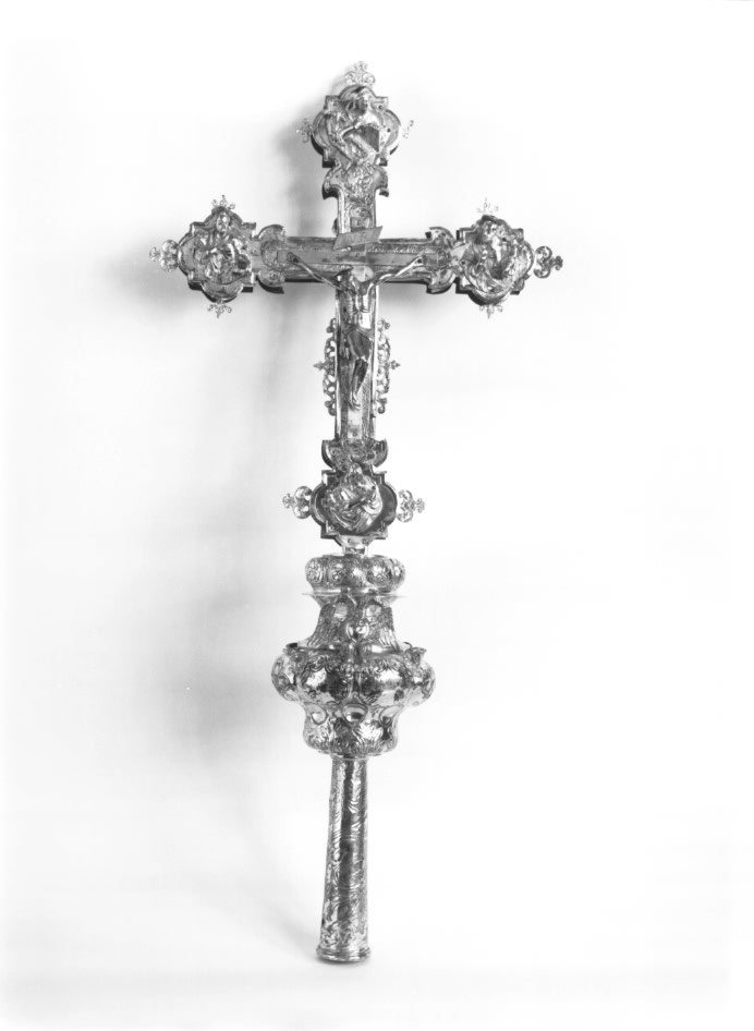croce processionale - ambito Italia nord-orientale (sec. XVIII)