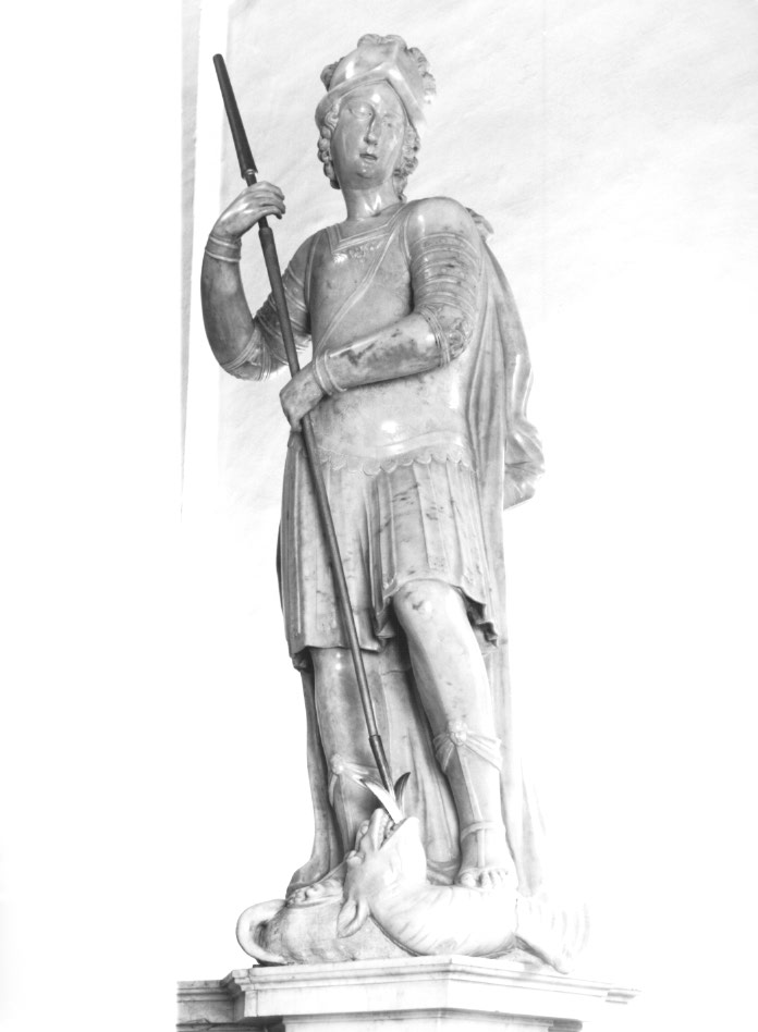 San Giorgio (statua) - ambito Italia nord-orientale (sec. XVIII)