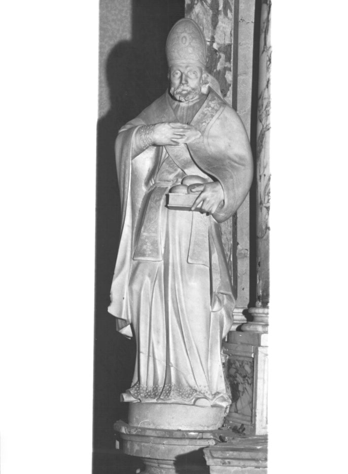 San Nicola di Bari (statua) - ambito Italia nord-orientale (sec. XVIII)