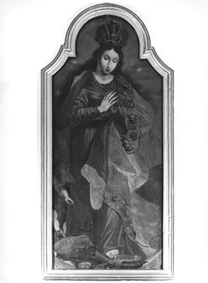 La Madonna che schiaccia il demonio, Immacolata Concezione (dipinto) - ambito Italia nord-orientale (seconda metà sec. XVIII)