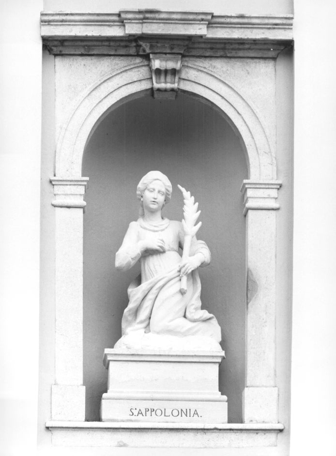 Sant'Apollonia (statua) - ambito Italia nord-orientale (sec. XIX)