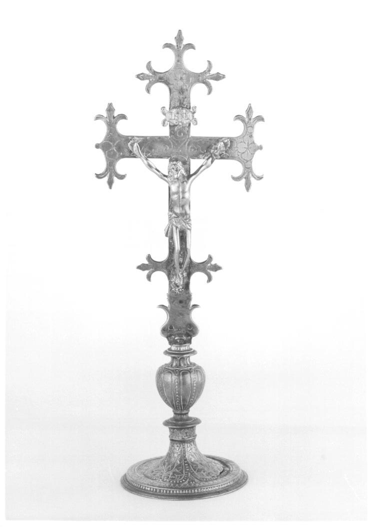 croce d'altare - ambito Italia nord-orientale (sec. XVII)