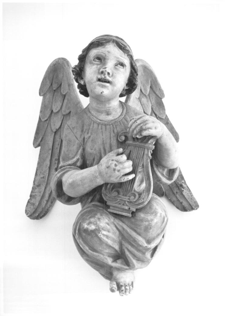 angelo musicante (scultura) - ambito Italia nord-orientale (sec. XX)