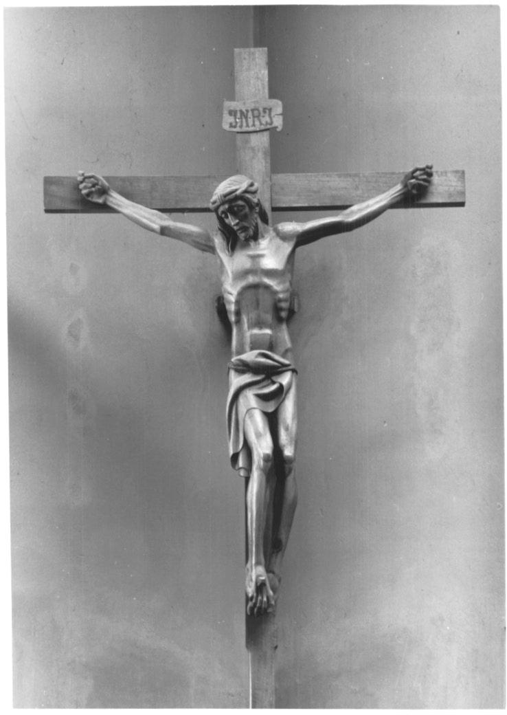 Cristo crocifisso (scultura) - ambito Italia nord-orientale (prima metà sec. XX)