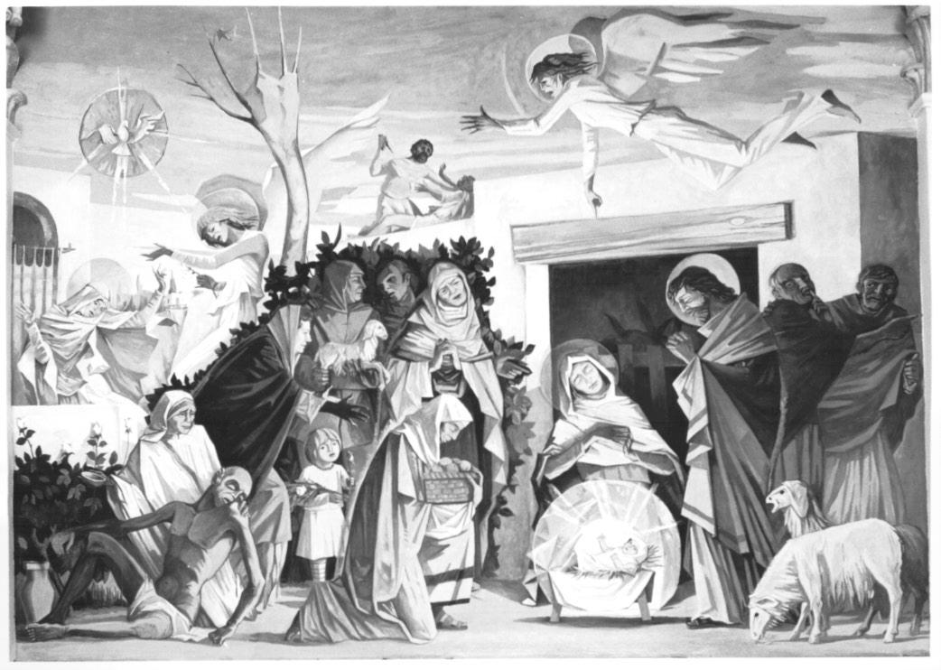 Natività di Gesù (dipinto) - ambito Italia nord-orientale (sec. XX)