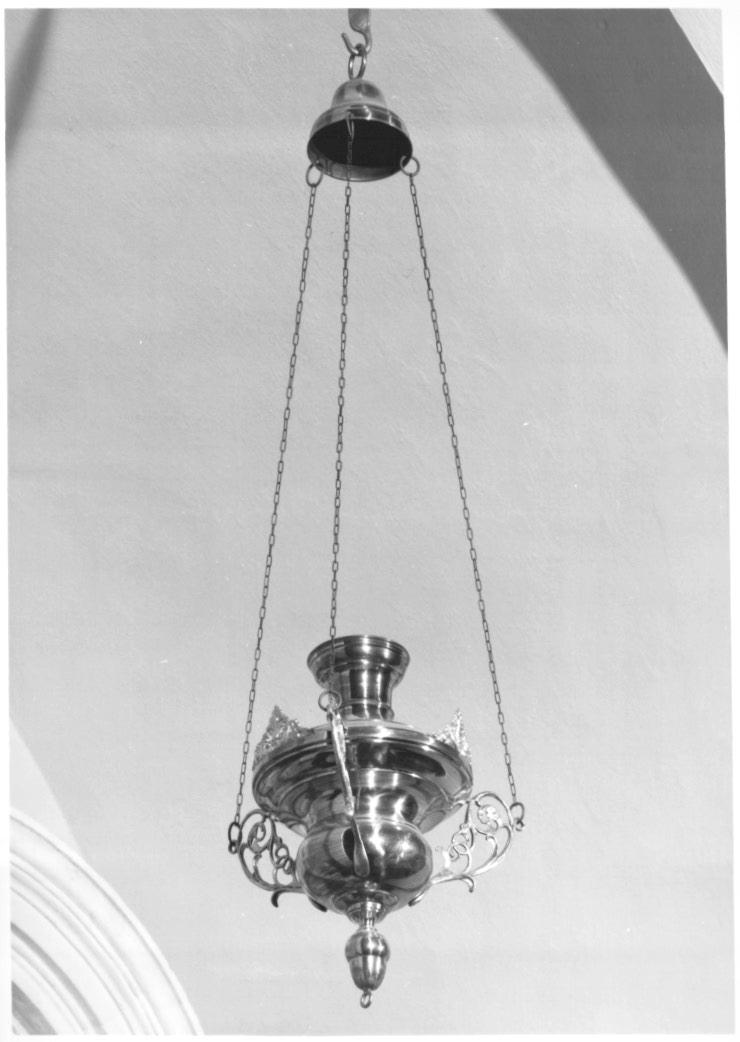 lampada pensile - ambito Italia nord-orientale (sec. XIX)