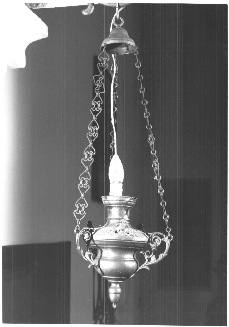 lampada pensile, coppia - ambito Italia nord-orientale (sec. XIX)