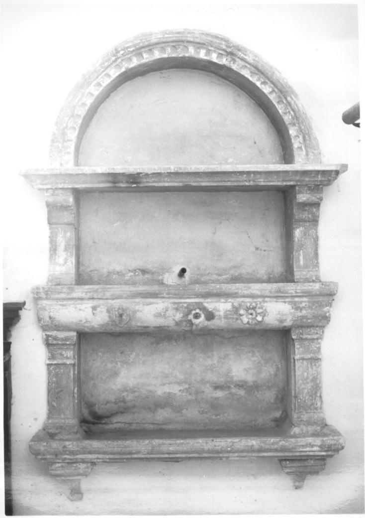 lavabo - ambito Italia nord-orientale (sec. XVI)