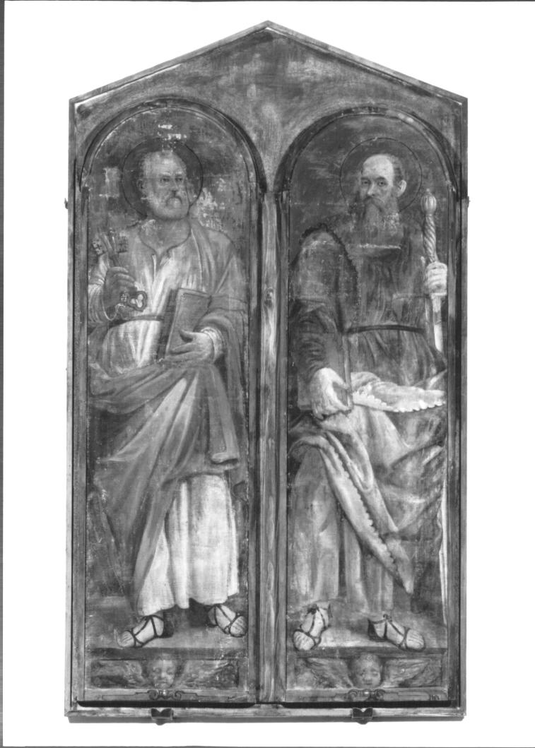 San Pietro e San Paolo (dipinto) - ambito Italia nord-orientale (sec. XVI)