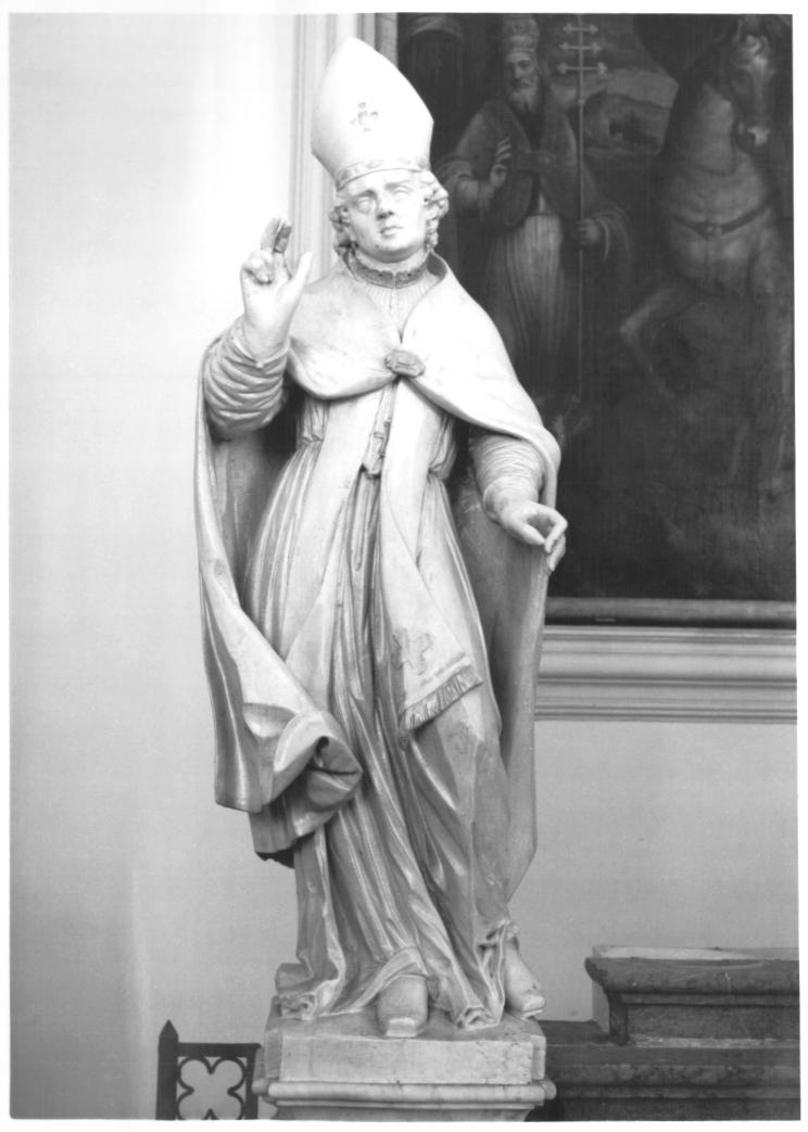 San Martino Vescovo e San Odorico (statua) - ambito Italia nord-orientale (sec. XVIII)