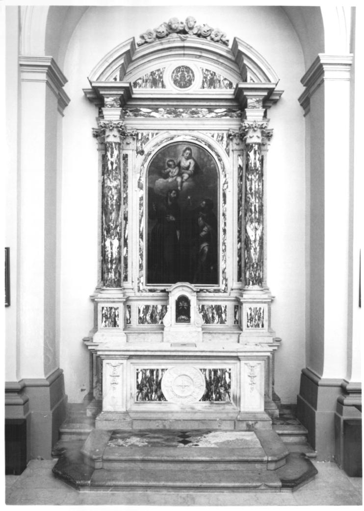 altare - ambito Italia nord-orientale (fine/inizio secc. XVIII/ XIX)