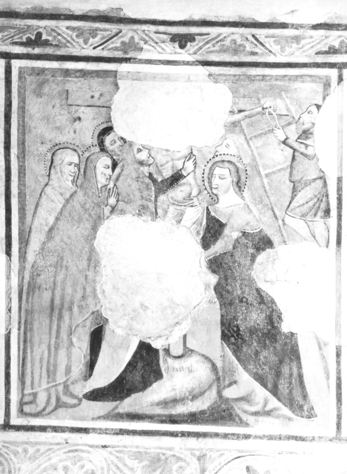 Deposizione di Cristo dalla croce (dipinto) - ambito Italia nord-orientale (fine/inizio secc. XIV/ XV)