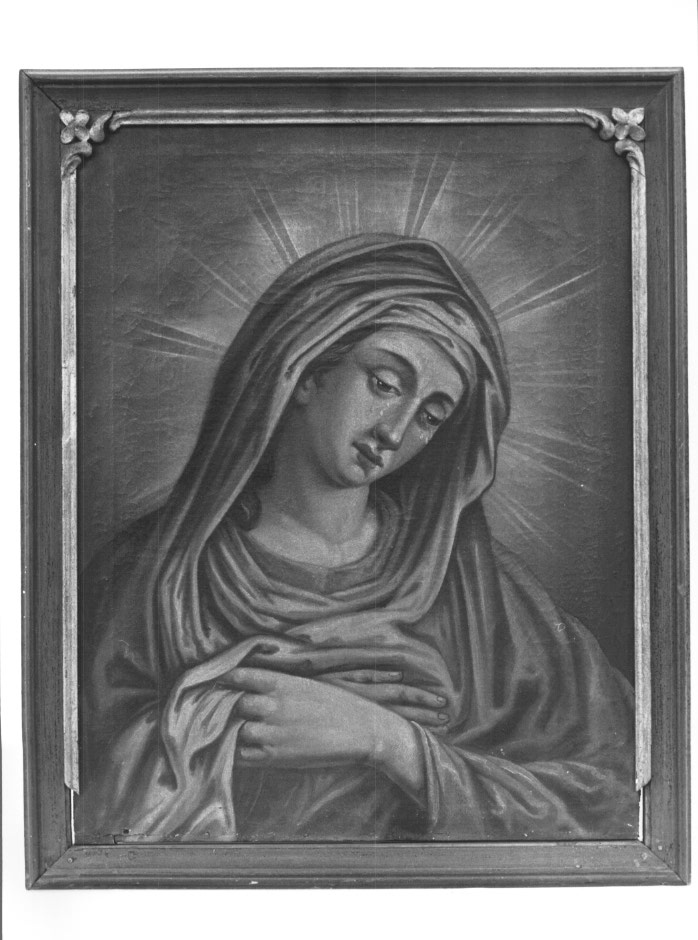 Madonna addolorata (dipinto) - ambito Italia nord-orientale (sec. XIX)