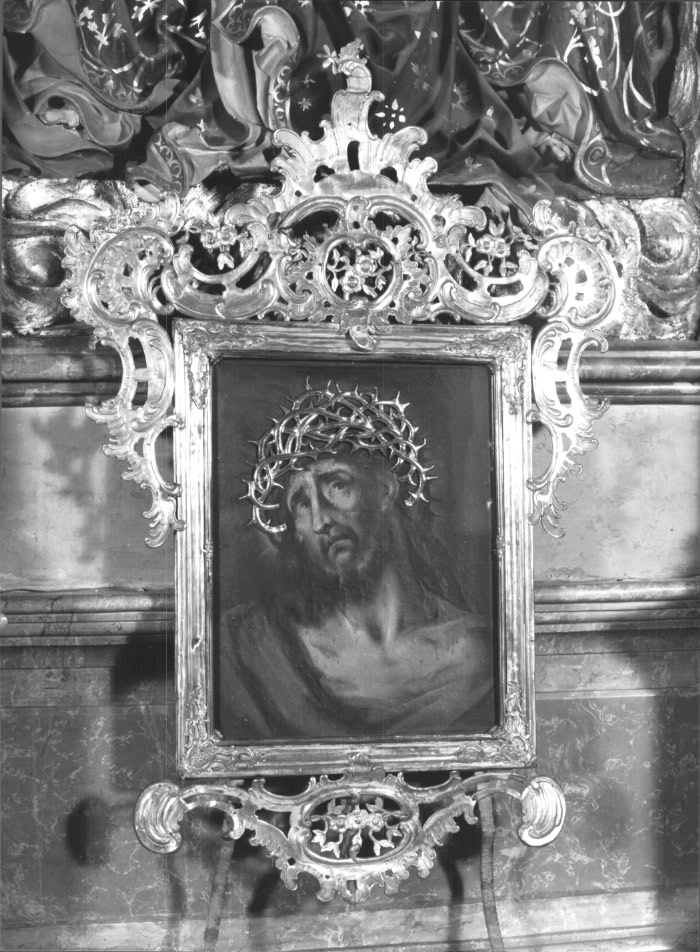 Cristo coronato di spine (dipinto) - ambito Italia nord-orientale (secc. XVIII/ XIX)