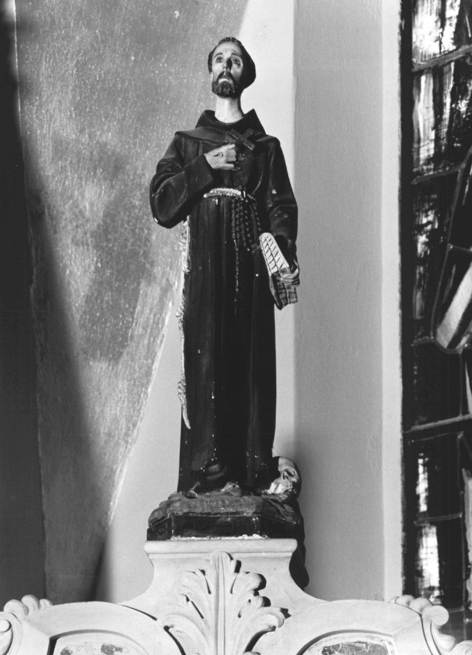 San Francesco d'Assisi (statua) - ambito Italia nord-orientale (prima metà sec. XX)