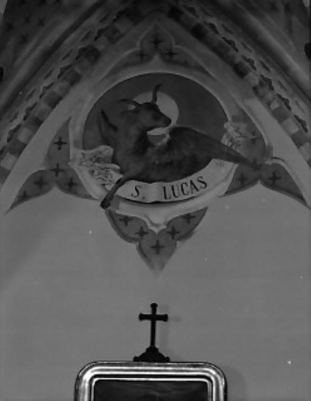 Simbolo di San Luca: bue (dipinto) - ambito Italia nord-orientale (secc. XIX/ XX)