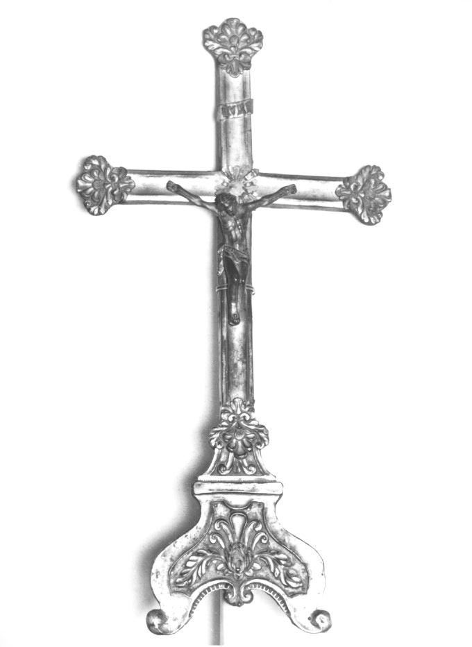 croce d'altare - ambito Italia nord-orientale (secc. XVII/ XVIII)