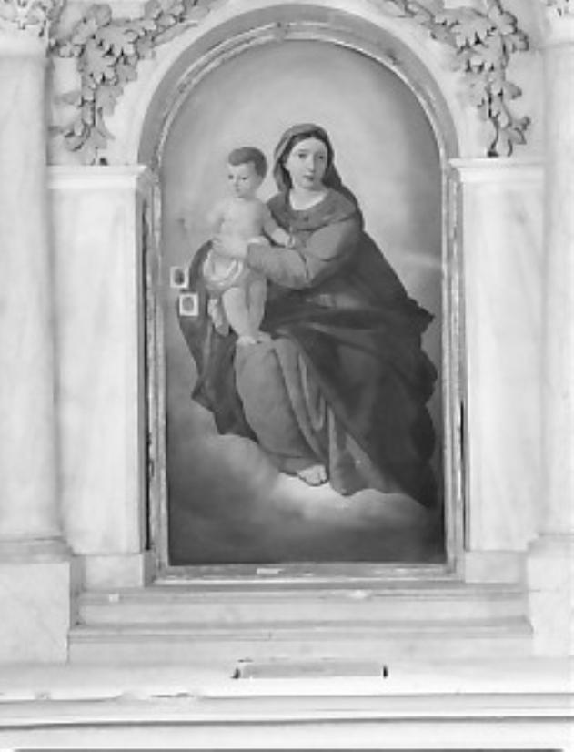 Madonna del Carmelo (pala d'altare) - ambito Italia nord-orientale (sec. XIX)