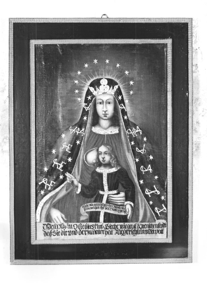 Madonna del latte (dipinto) - ambito tedesco (sec. XVIII)