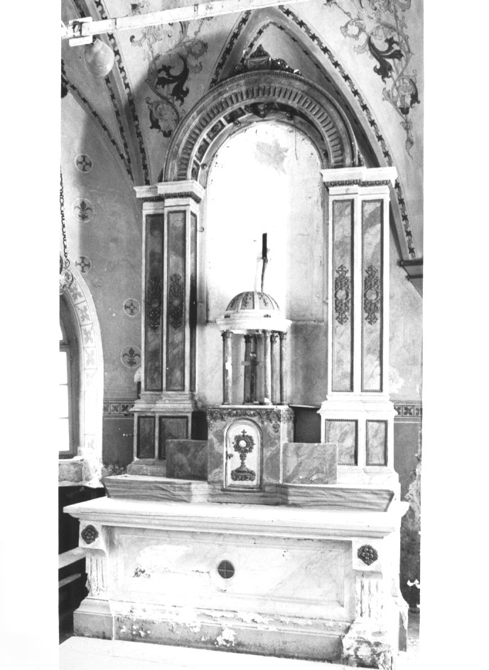 altare maggiore - ambito Italia nord-orientale (secondo quarto sec. XVIII)