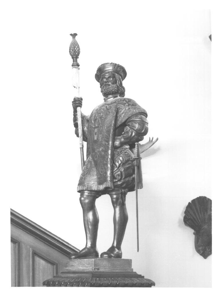 paggio (statua) - ambito europeo (metà sec. XIX)