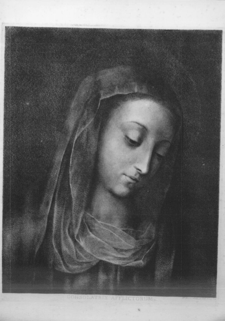 Madonna della Consolazione (stampa) di Pitteri Marco Alvise (sec. XVIII)