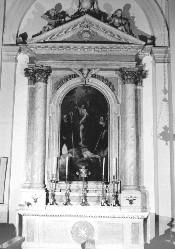 altare - ambito friulano (sec. XVIII)