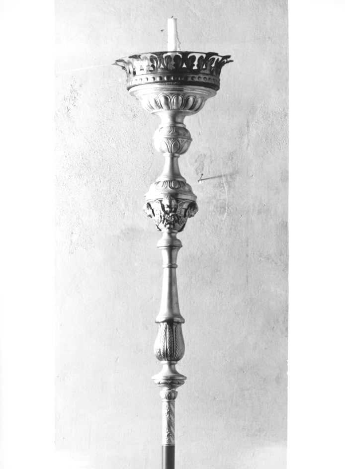candelabro portatile - ambito Italia nord-orientale (sec. XIX)