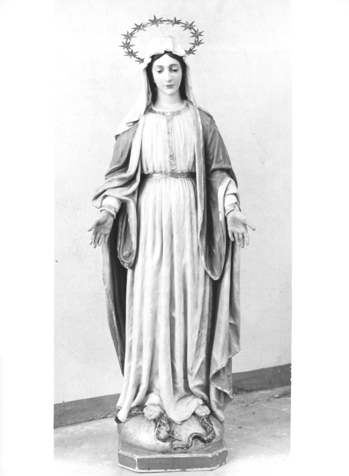 Madonna Immacolata (scultura) - ambito Italia nord-orientale (secc. XIX/ XX)