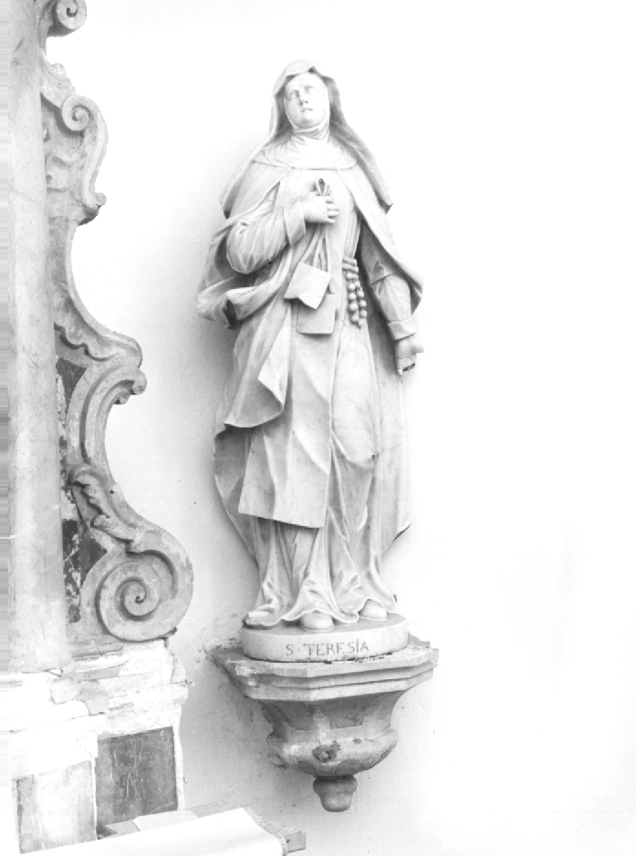 Santa Teresa d'Avila (statua) - ambito Italia nord-orientale (fine/inizio secc. XIX/ XX)