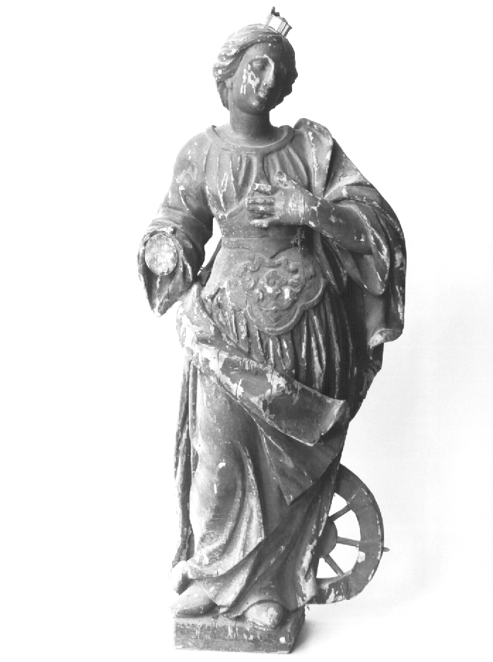 Santa Caterina d'Alessandria (statua) - ambito Italia nord-orientale (sec. XVIII)