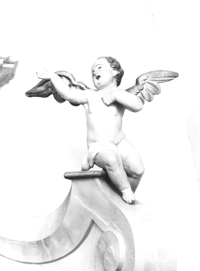 angioletto (statuetta) di Perathoner Ferdinand (e aiuti) (prima metà sec. XX)