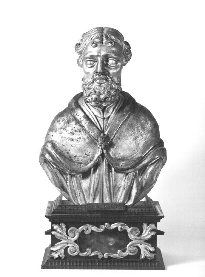 San Lazzaro (reliquiario - a busto) - ambito Italia nord-orientale (sec. XIX)