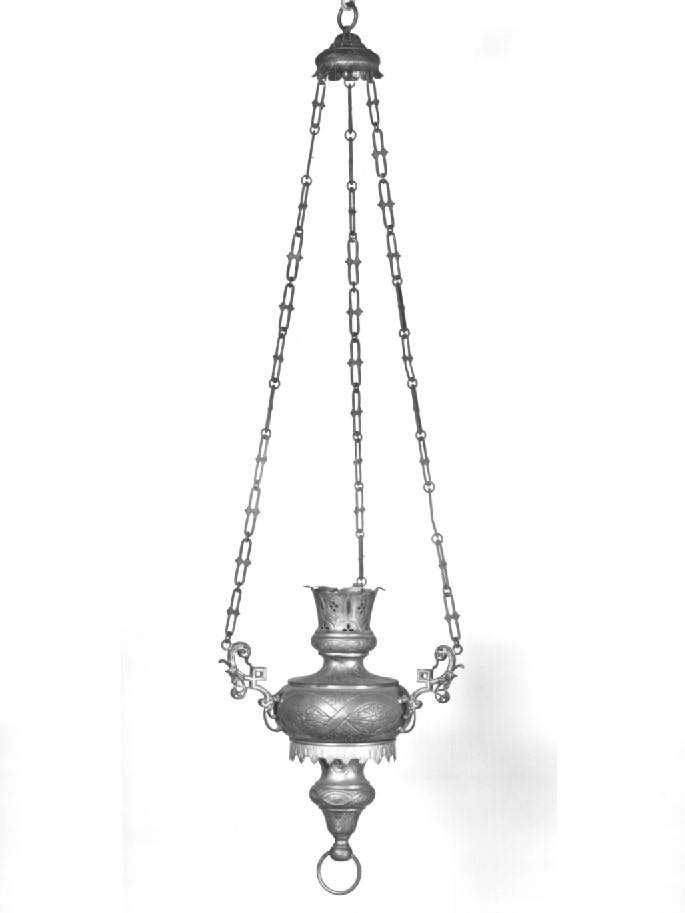 lampada pensile, serie - ambito Italia nord-orientale (sec. XIX)