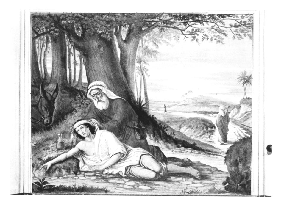 Parabola del buon samaritano (dipinto) - ambito Italia nord-orientale (sec. XIX)