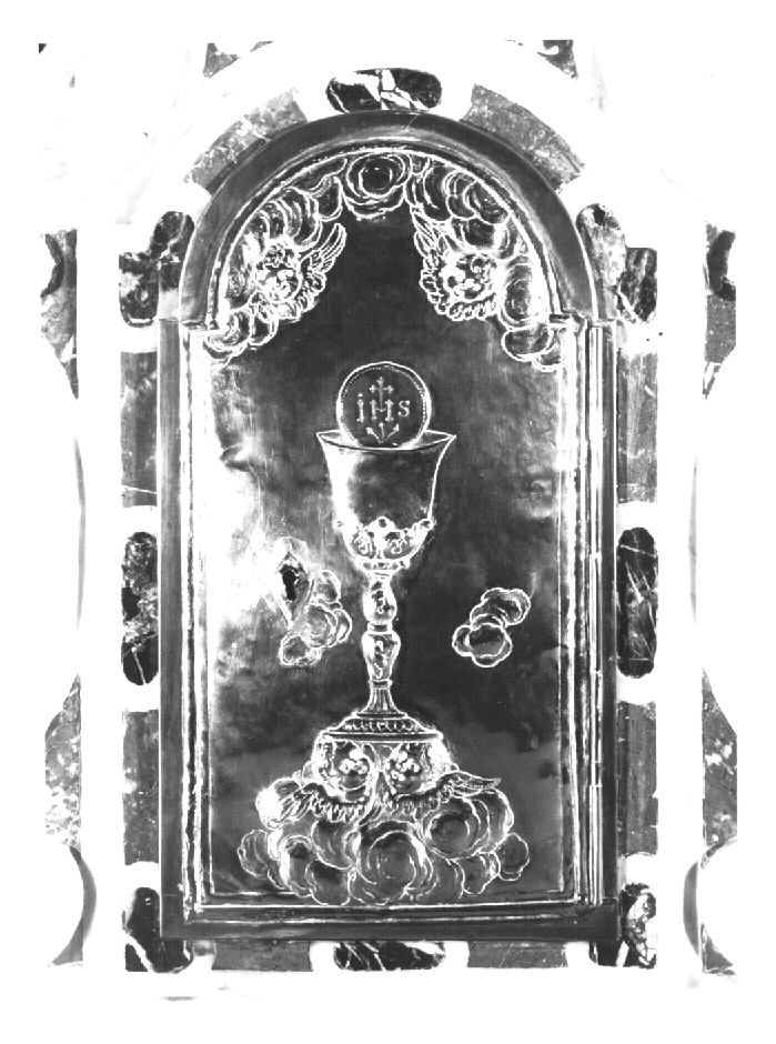 sportello di tabernacolo - ambito Italia nord-orientale (sec. XIX)
