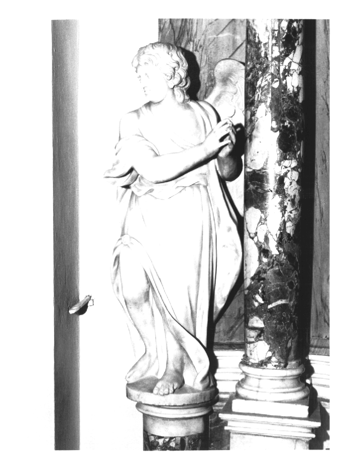 Angelo (statua) - ambito Italia nord-orientale (secc. XVIII/ XIX)