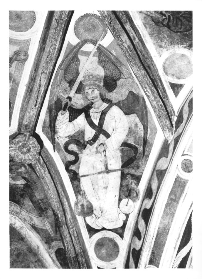 San Michele Arcangelo pesa le anime (dipinto) - ambito Italia nord-orientale (secc. XV/ XVI)
