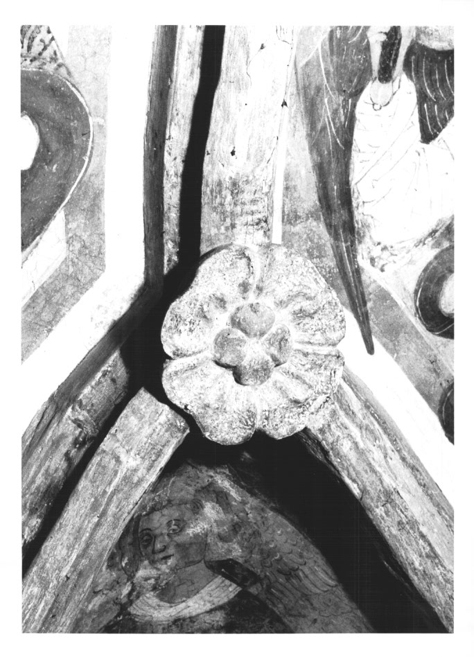 Motivo decorativo a rosetta (decorazione plastica) - ambito Italia nord-orientale (secc. XV/ XVI)