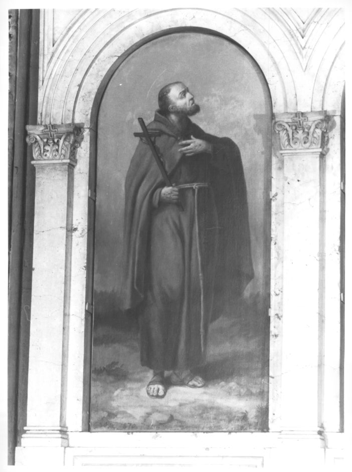 San Francesco d'Assisi (dipinto) - ambito Italia nord-orientale (sec. XIX)
