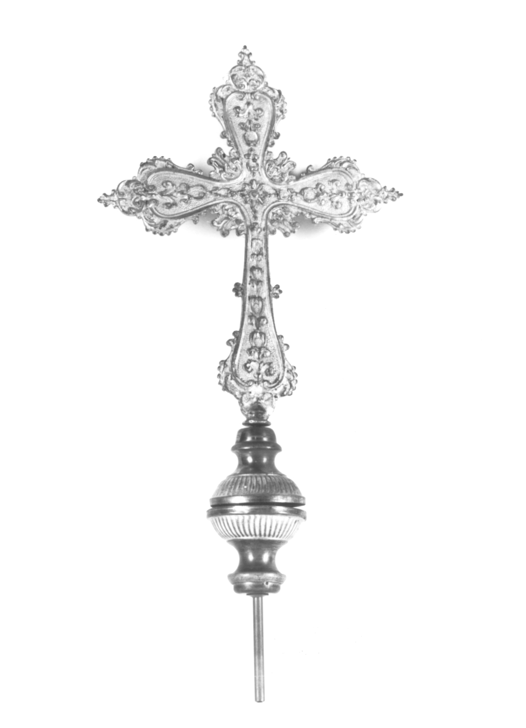 croce processionale - ambito Italia nord-orientale (sec. XIX)